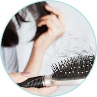 hair loss signs and symptoms 3